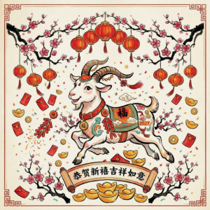 CNY07-Festive Goat